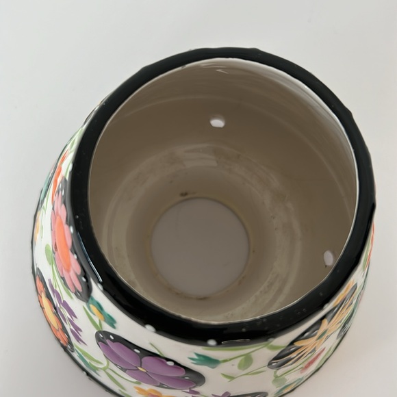 Yankee Candle Noelle Dahlen Boho Floral Large Ceramic Candle Shade & Base Plate - Picture 7 of 11